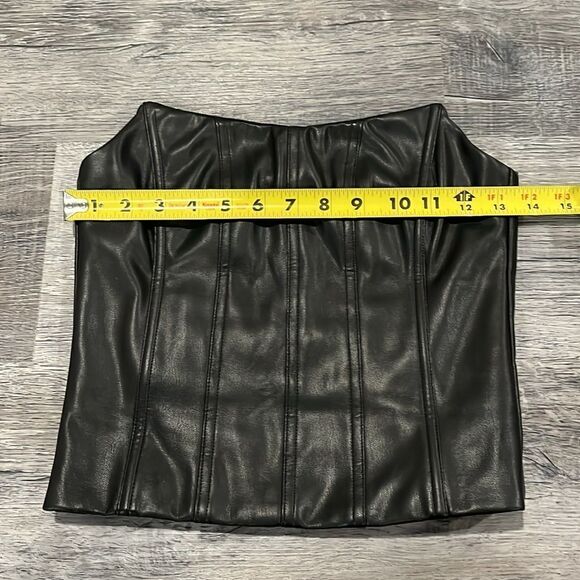 TIGER MIST CAYENNE LONGLINE TOP BLACK - Picture 7 of 8